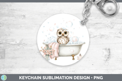 GorgeousBathtub Keychain design.