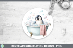 GorgeousBathtub Keychain design.