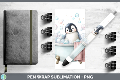 GorgeousBathtub Pen Wrap design.