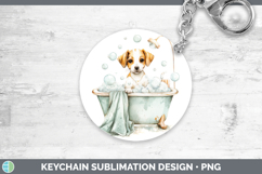 GorgeousBathtub Keychain design.