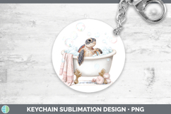 GorgeousBathtub Keychain design.