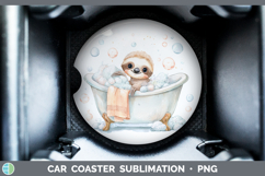 GorgeousBathtub Car Coaster design.