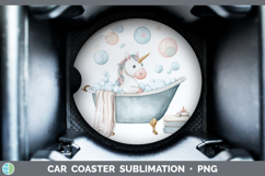 GorgeousBathtub Car Coaster design.