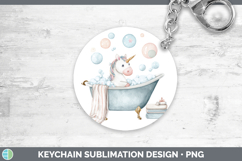 GorgeousBathtub Keychain design.