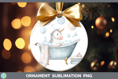 GorgeousBathtub Ornament design.