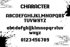 battle grid - Tactical Army Stencil Font Product Image 7