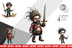Battle Worn Nutcracker Clipart Product Image 1