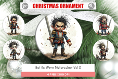 Ornament Battle Worn Nutcracker Product Image 1