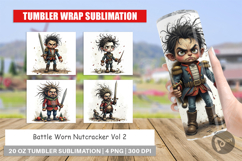 Tumbler Battle Worn Nutcracker Product Image 1
