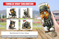Tumbler Battlefield Critters Product Image 1