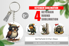 Keychain Battlefield Critters Product Image 1