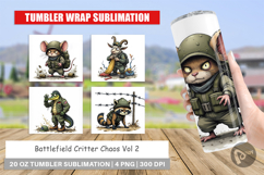 Tumbler Battlefield Critters Product Image 1