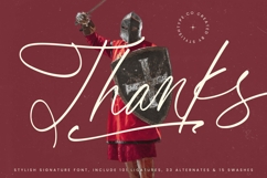 Battler Knight - Stylish Signature Font Product Image 20