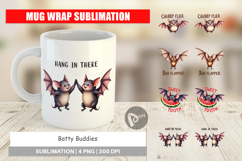 Batty Buddies Mug Wrap Product Image 1