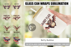 Batty Buddies Glass Can Product Image 1