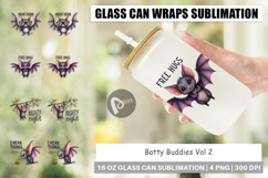 Batty Buddies Glass Can Product Image 1