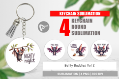 Batty Buddies Keychain Product Image 1