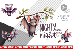 Batty Buddies Clipart Product Image 1