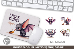 Batty Buddies Mouse Pad Product Image 1