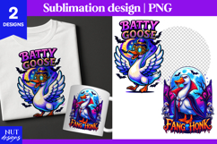 Goose Halloween sublimation Silly Goose vampire T-shirt Product Image 1