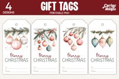 baubles gift tags