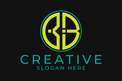 Abstract BB Monogram Circle Logo Product Image 1