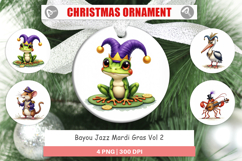 Bayou Jazz Mardi Gras Ornament Product Image 1