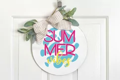 Summer Vibes sublimation png design, summer t shirt design. Product Image 3