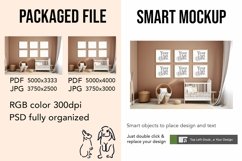 Wooden Frame Smart Mockup PSD &amp; JPG Template Graphic Product Image 2