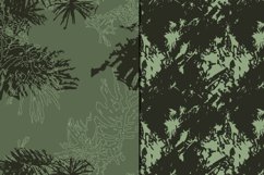 10 Seamless Military Pine Forest Camouflage Product Image 2