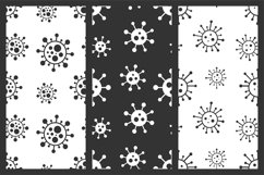 Vector seamless coronavirus patterns Product Image 10