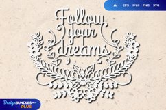 Follow Your Dreams SVG Product Image 1