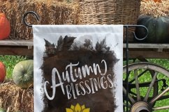 Autumn blessings watercolor sublimation design Product Image 2