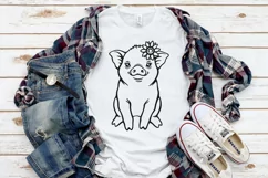 Pig svg Farm animals svg Farmhouse svg Layered svg cut files Product Image 14