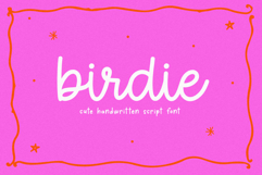 Birdie - Cute Script Font Product Image 1