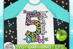 5th Grade Crew SVG DXF PNG EPS Cutting Files Product Image 1