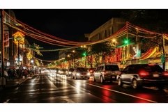 street red yellow green lights Product Image 1