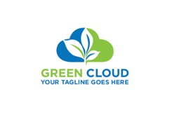 Green Cloud Logo Product Image 1