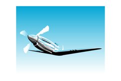 propeller airplane retro Product Image 1