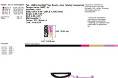 I Just Got Your Doorbuster - Black Friday Embroidery Product Image 4