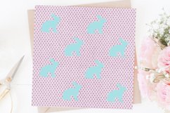 Pink and Blue Pastel Digital Papers Bundle - Set of 12 Product Image 9
