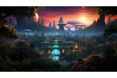 design poster futuristic background Product Image 1