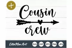 Cousin Crew SVG, Cousin SVG, Cousin Crew Svg, Cousin Tribe Product Image 2