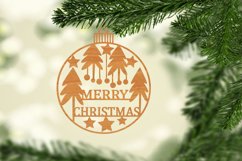 Christmas Ornament For Paper and Laser Design Product Image 1