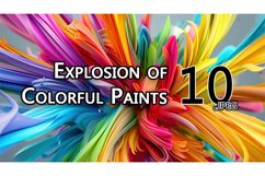 Explosion of Colorful Paints Product Image 1