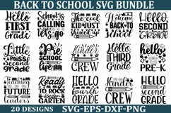 Back To School svg Bundle School &amp; Teacher SVG Design, Product Image 1