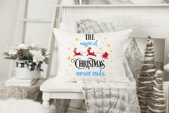 Magic of Christmas, Christmas design, SVG, Printing Product Image 2