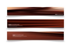 Modern web banner background. abstract vector template Product Image 1