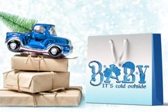 Winter Girl | Baby its cold outside | Winter Sublimation Product Image 3
