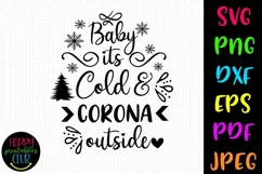 Christmas Quarantine SVG- Christmas Quarantine Ornaments SVG Product Image 2